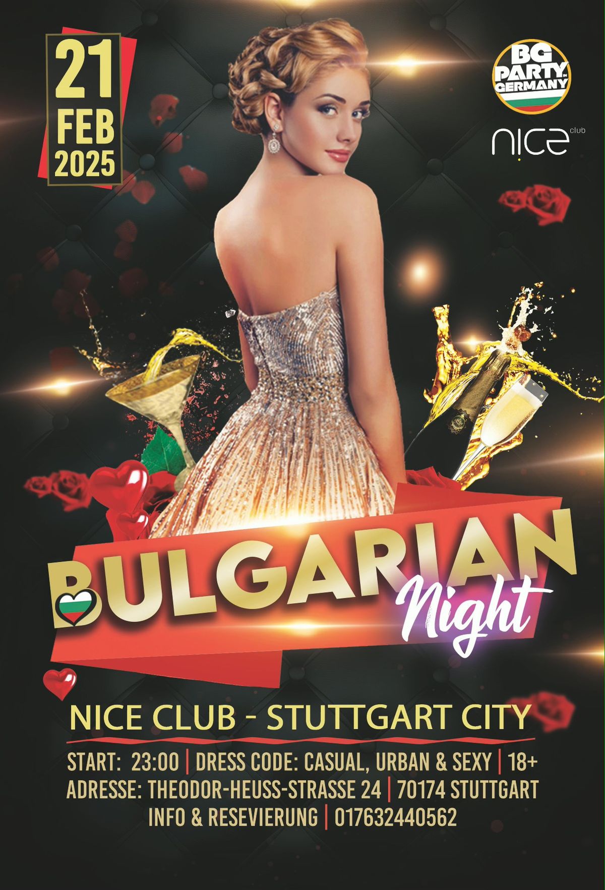 21.02.25 | I Love BG PARTY I Stuttgart