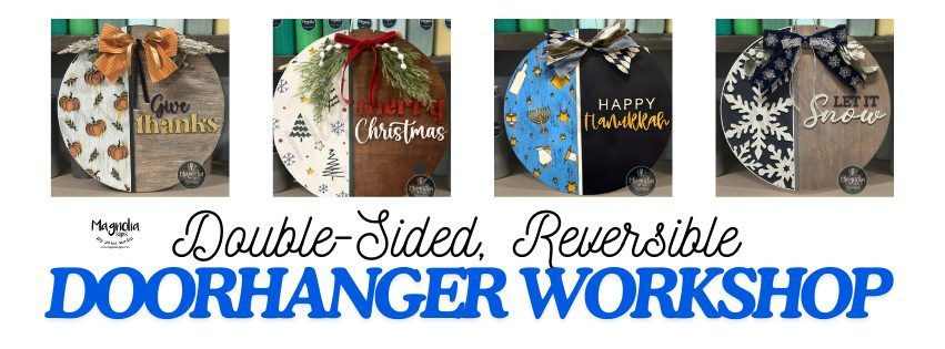 Double Sided Seasonal Doorhanger Workshop