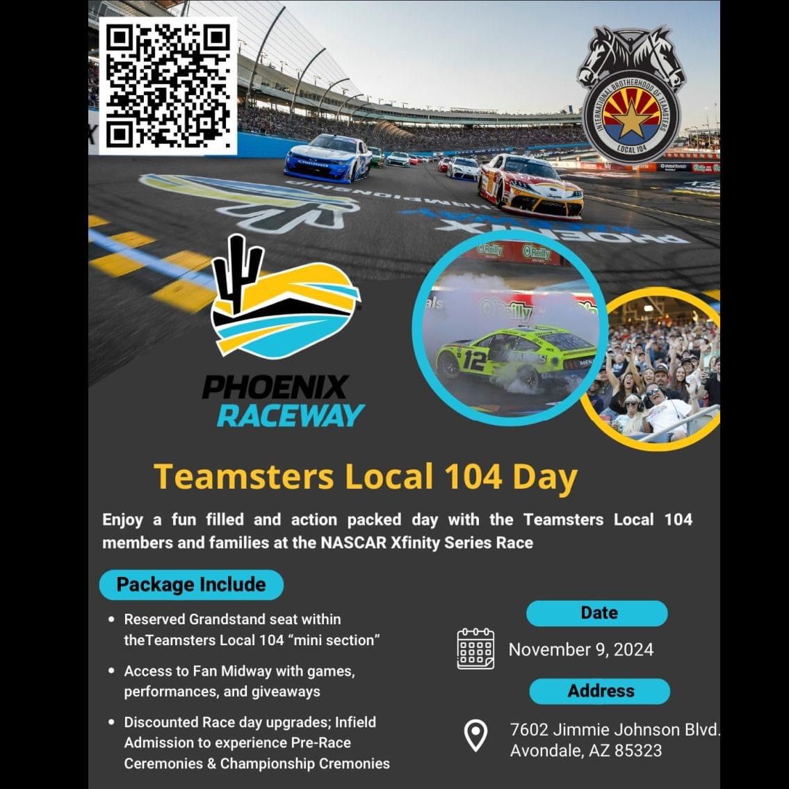 Teamsters Local 104 Day @ NASCAR