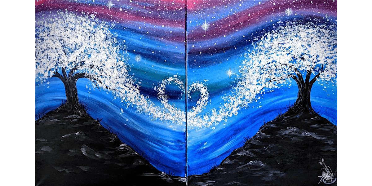 Romantic Trees at Twilight - Paint and Sip in Austin | Classpop!\u2122