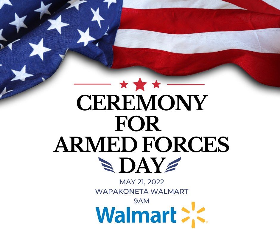 Walmart Armed Forces Day Employee Recognition