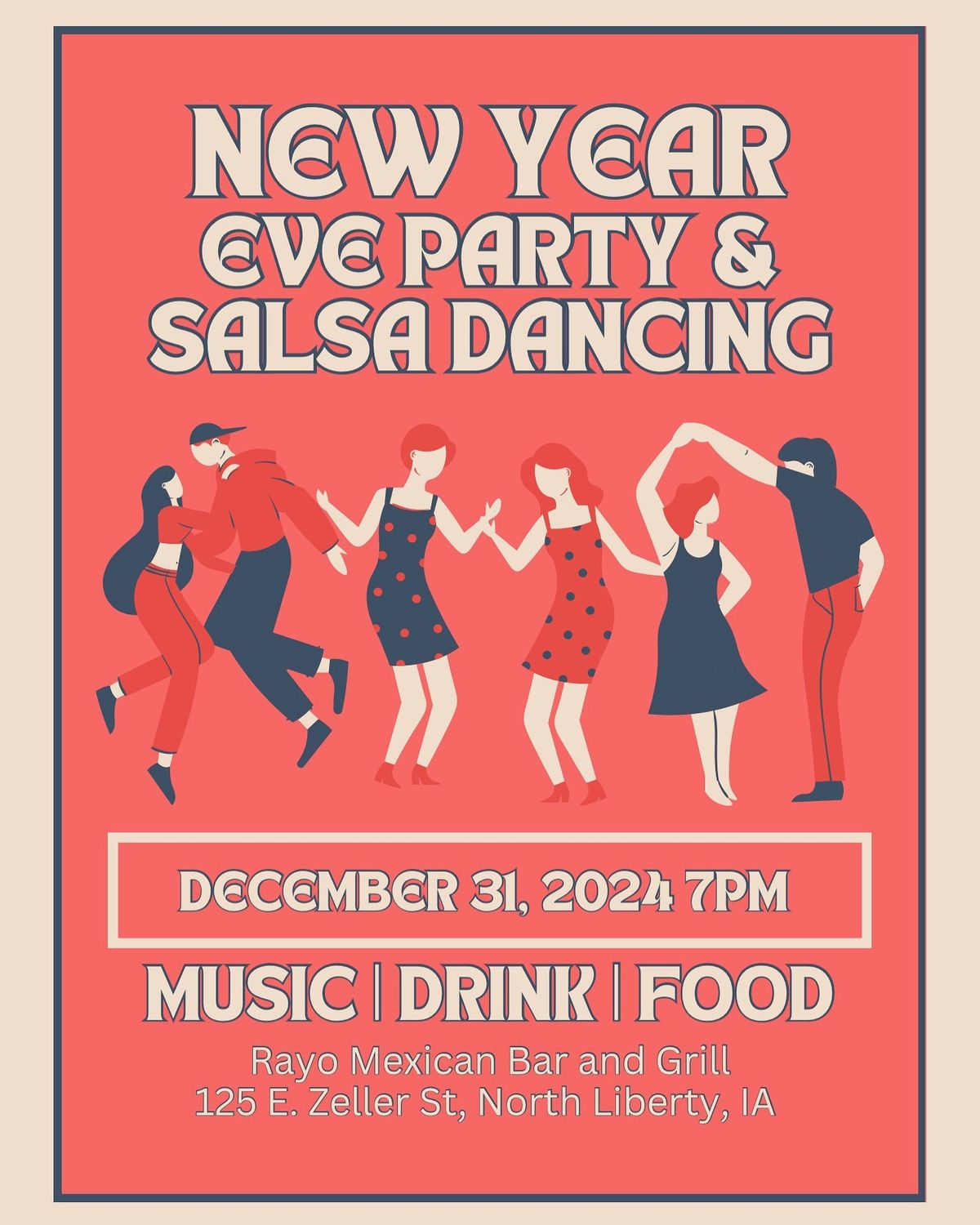 Nuevo Anos \/ New Year\u2019s Eve Party and Salsa Dancing