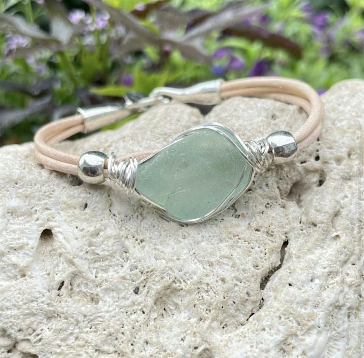 Sea Glass Bracelet Workshop \/ Manchester, NH (18+)