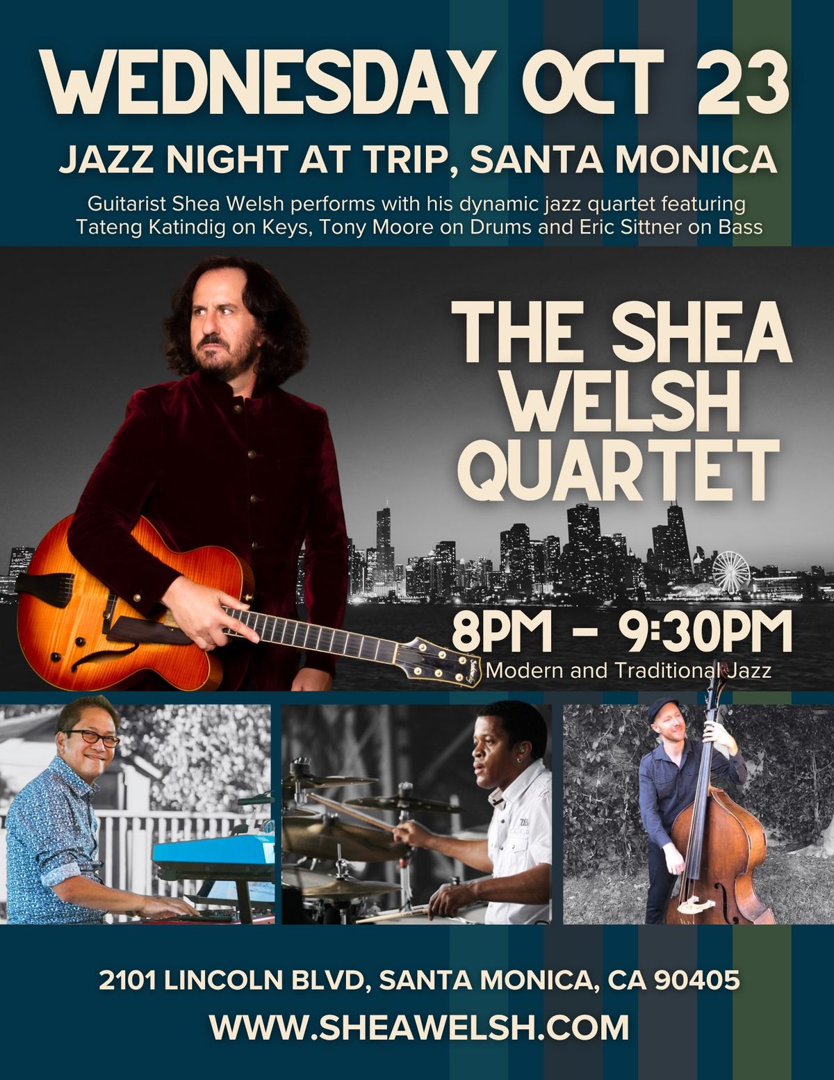 Jazz Night at Trip with The Shea Welsh Quartet