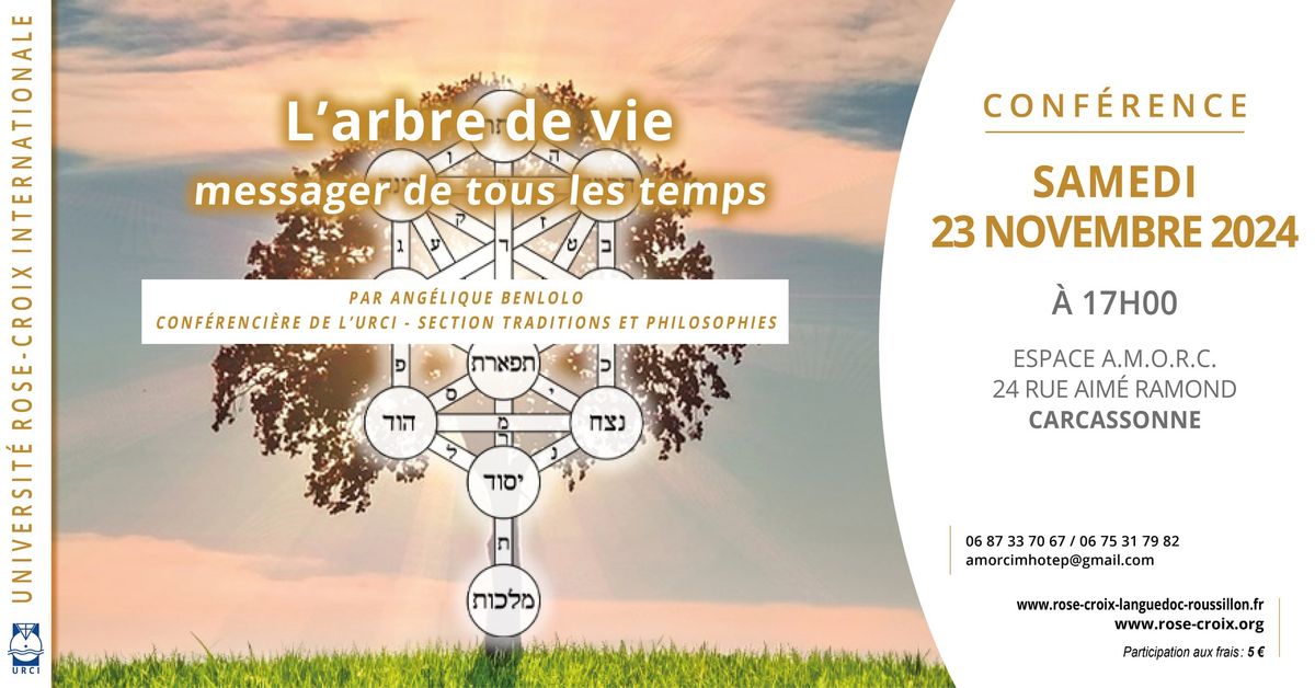 Conf\u00e9rence | L'arbre de vie, messager de tous les temps