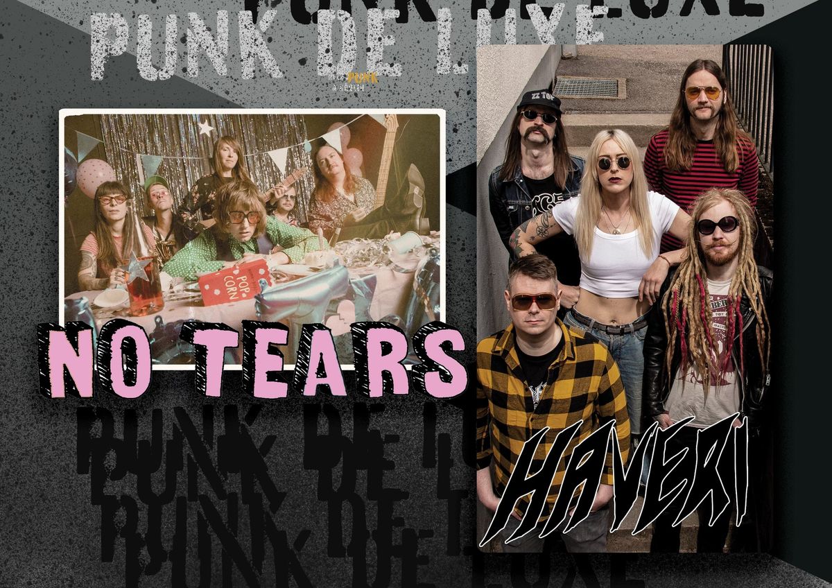 Punk de luxe: No Tears + Haveri live p\u00e5 Kaf\u00e9 de luxe