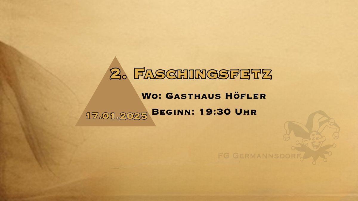 2. Faschingsfetz