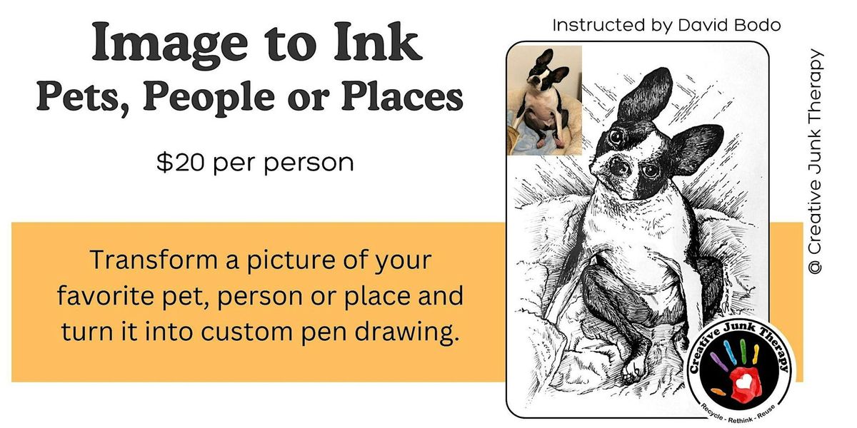 Image to Ink - Pets, People or Places