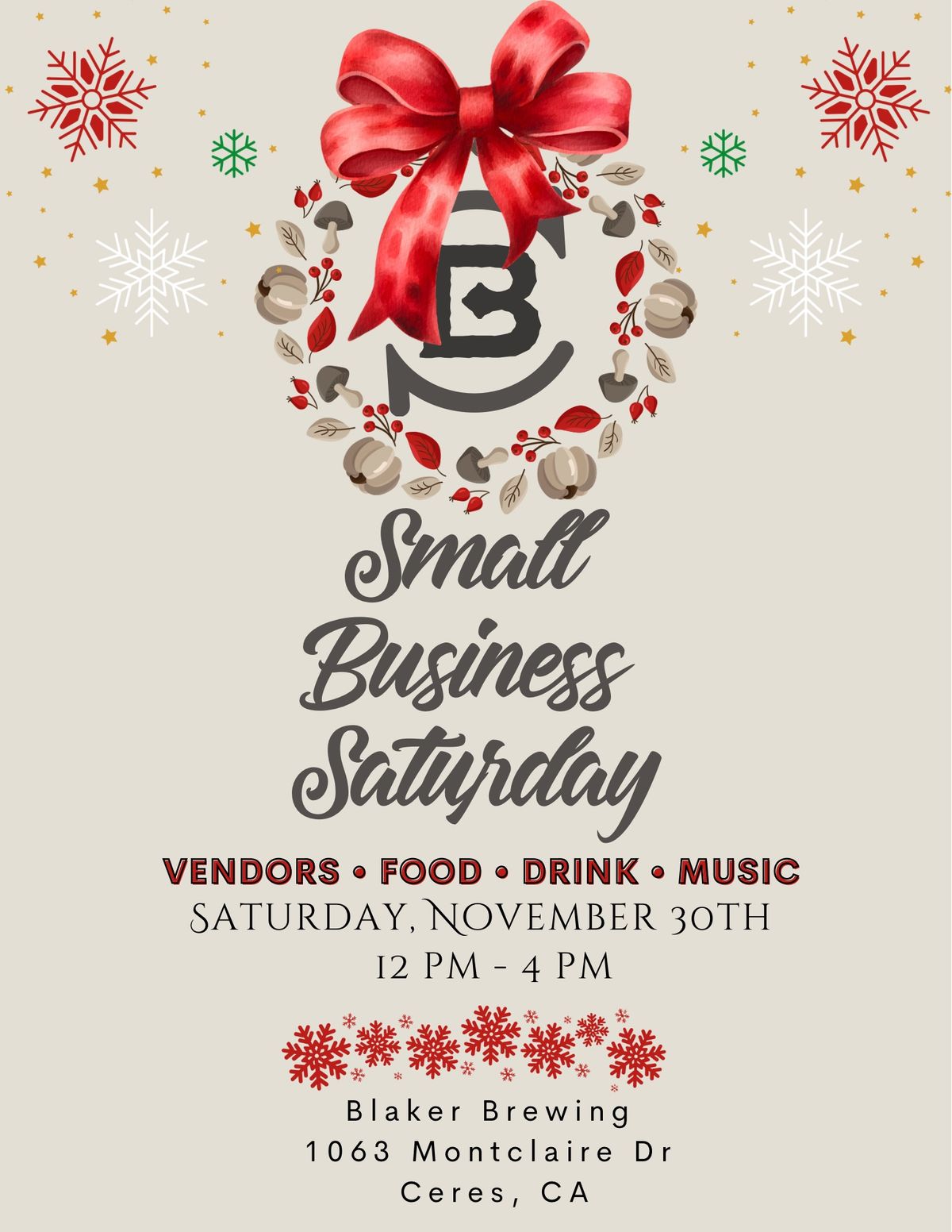 Small Business Saturday\ud83c\udf84\ud83c\udf85\ud83c\udffc\u2728