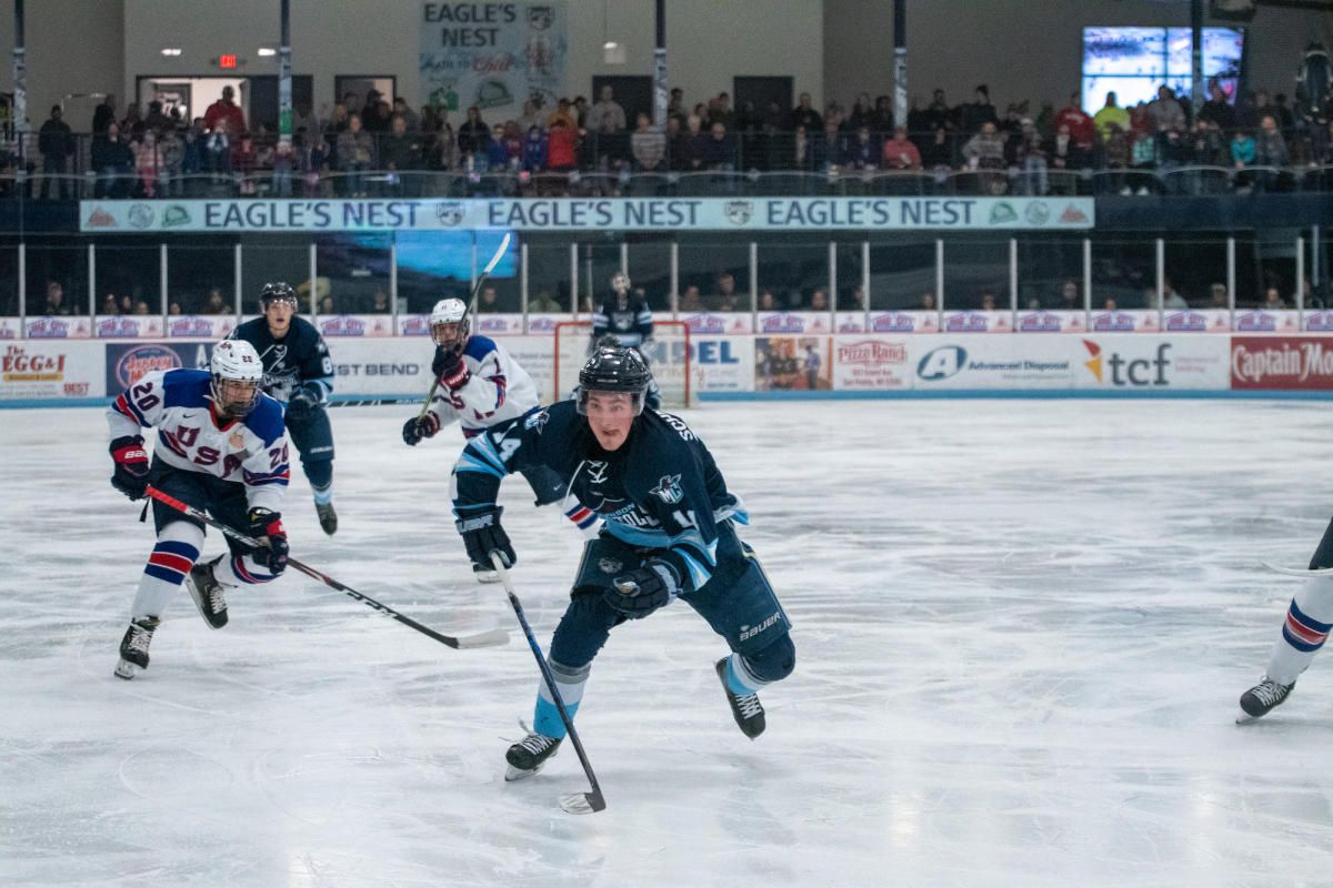 Madison Capitols at USA Hockey NTDP