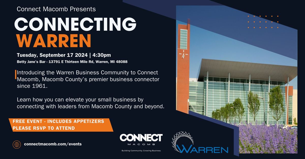 Connecting Warren - Small Business Networking