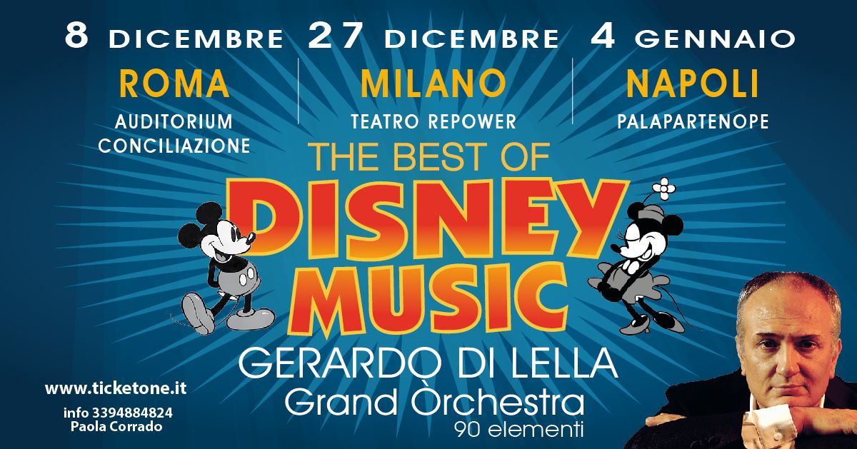 The Best of Disney Music - Gerardo Di Lella Grand \u00d2rchestra