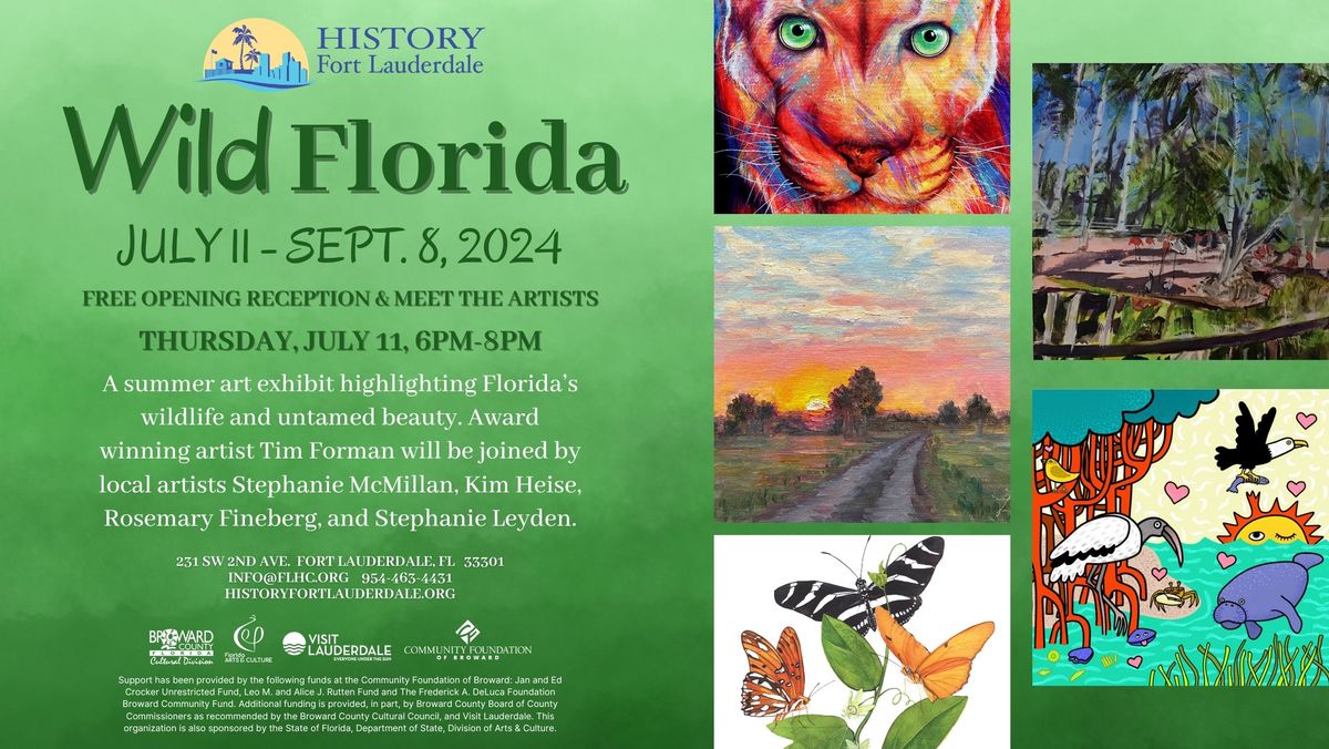 "Wild Florida," A Summer Fine Art Exhibit