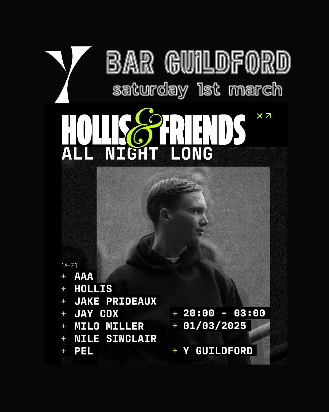 Hollis &amp; friends @Y_Bar_