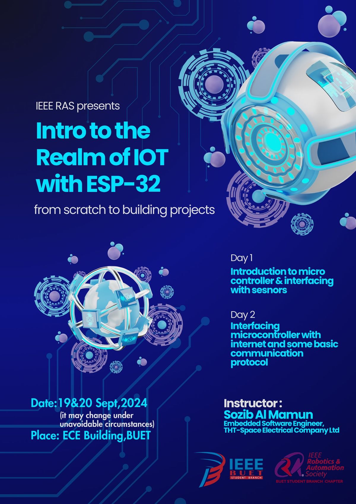 Intro to the realm of IOT with ESP-32: from scratch to building projects