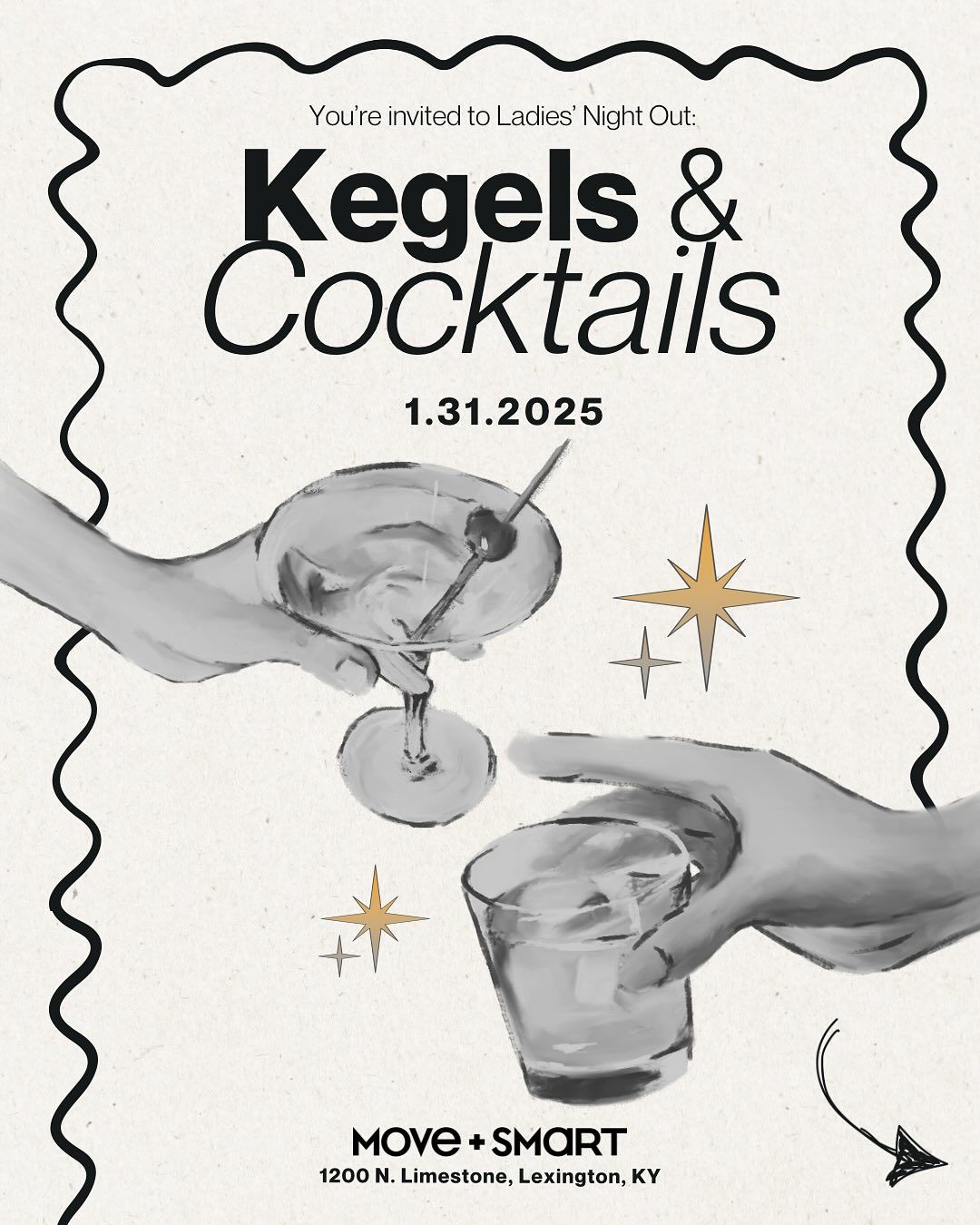 Ladies\u2019 Night Out : Kegels & Cocktails