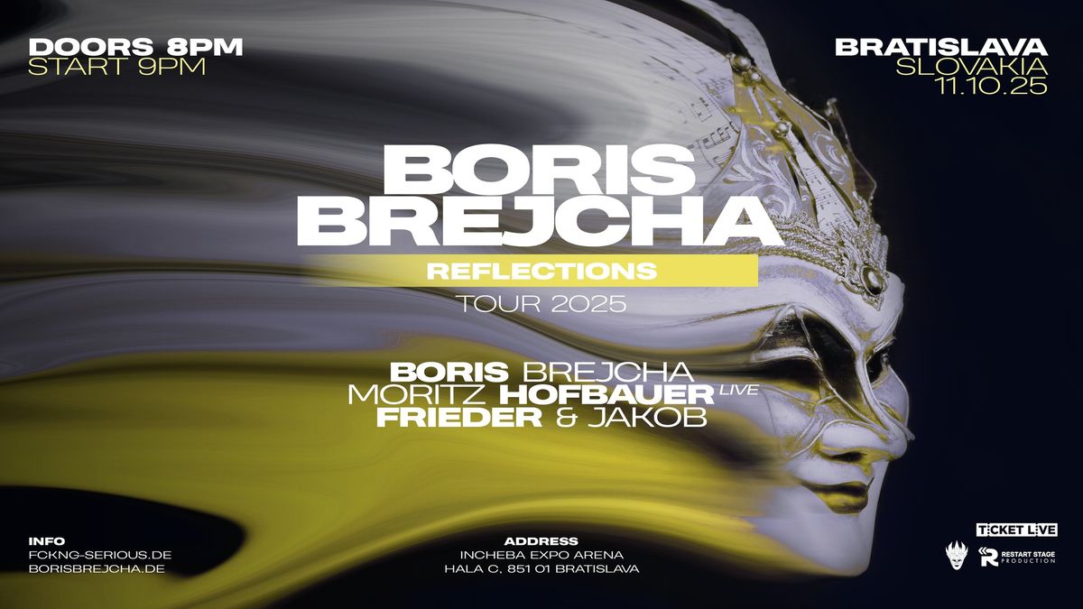 Boris Brejcha \u2013 Bratislava (SK) \u2013 REFLECTIONS TOUR 2025 + Special Event-Shuttle von Wien