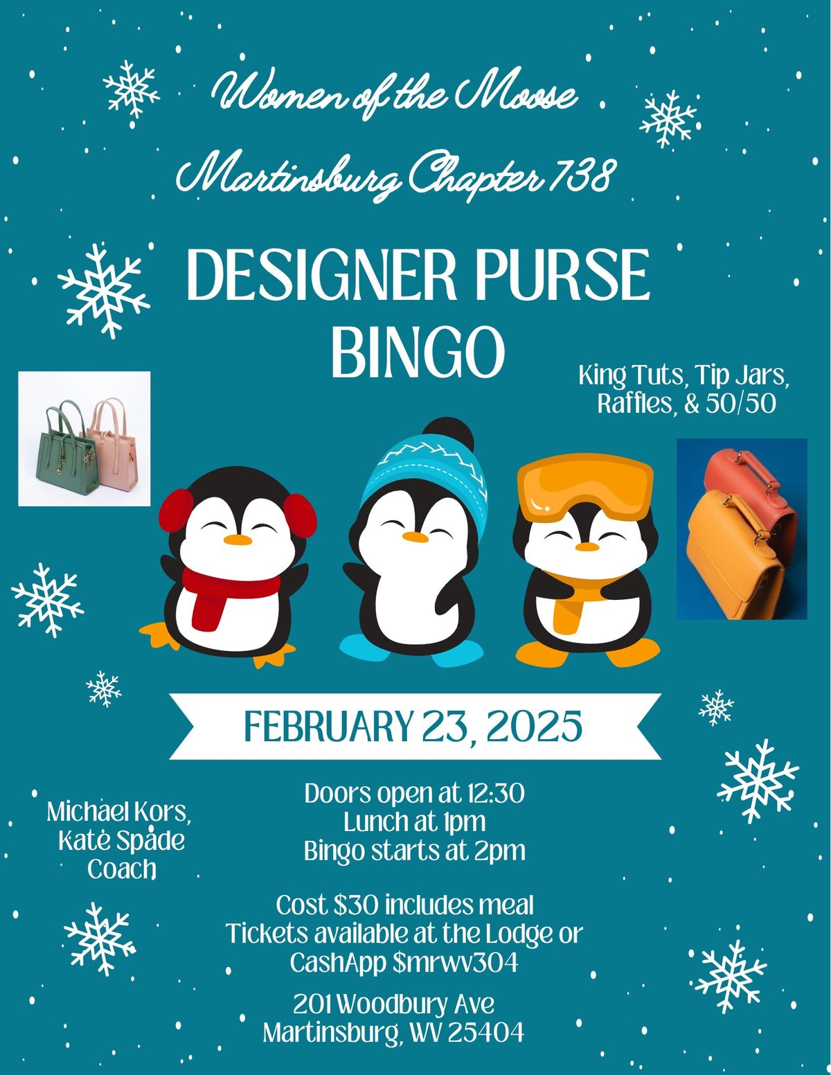 Designer Purse Bingo