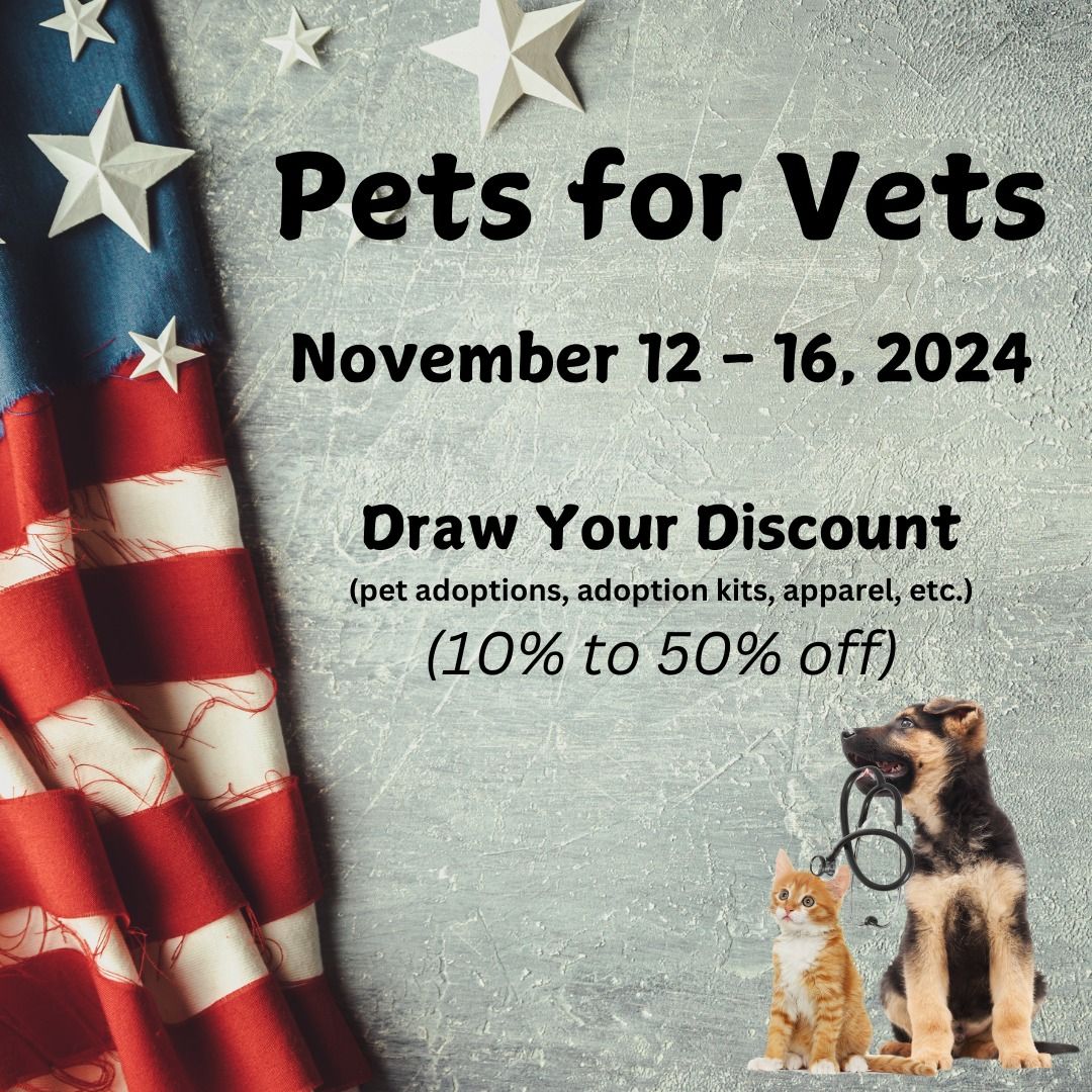 Pets for Vets Event