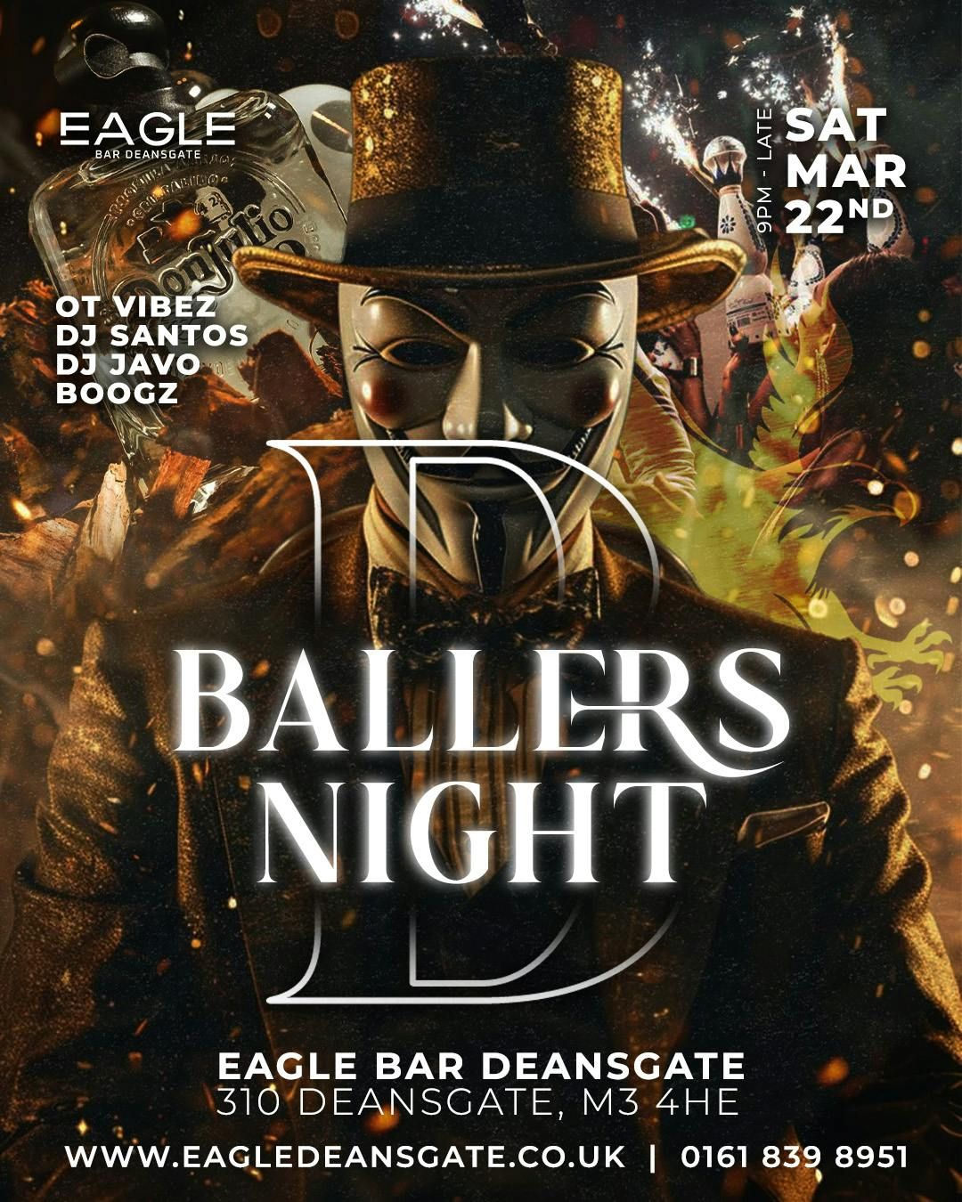 BALLERS NIGHT \u2013 THE ULTIMATE VIP EXPERIENCE! - Afrobeats \/ Amapiano \/ Dancehall \/ Hip Hop