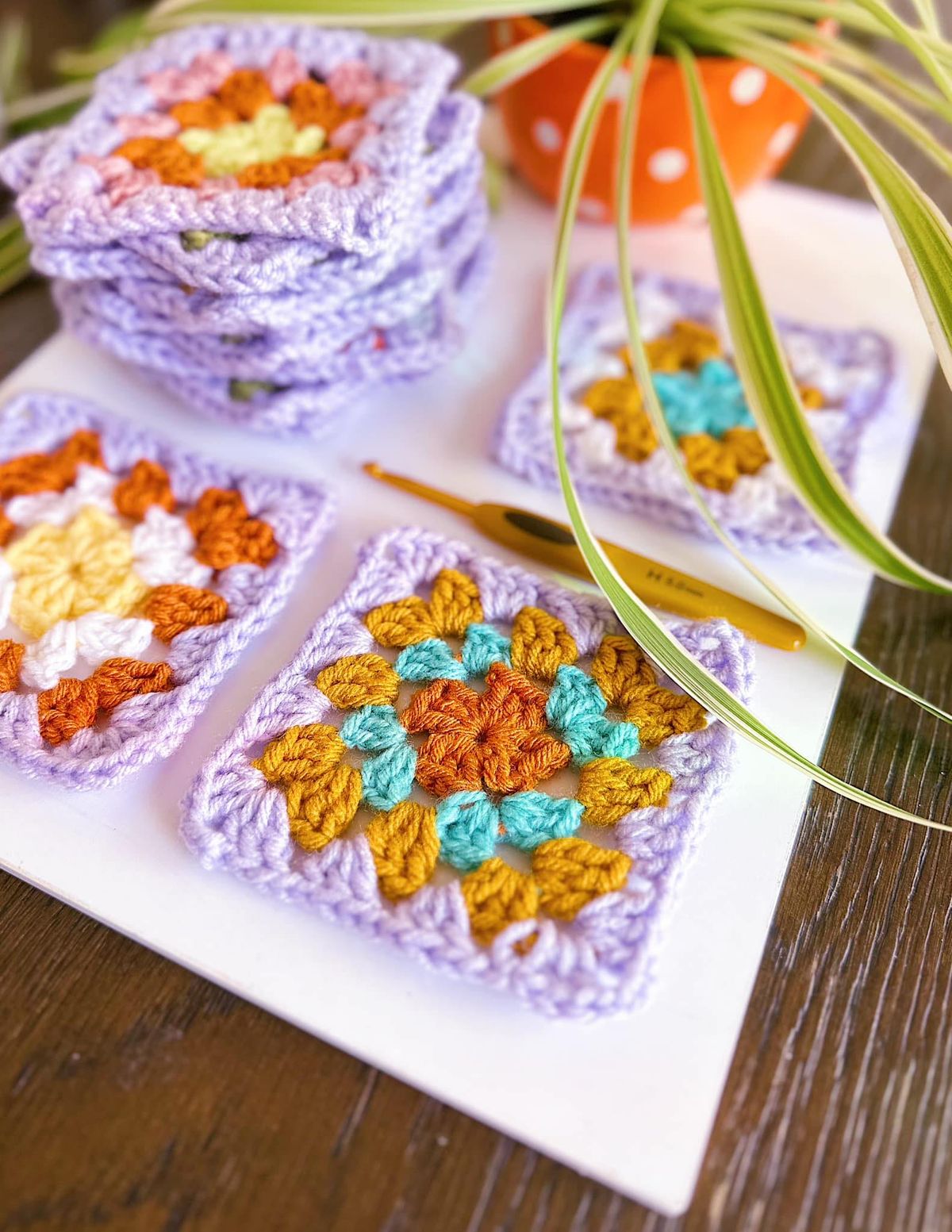 Granny Square Crochet Class- Ritual Dyes 