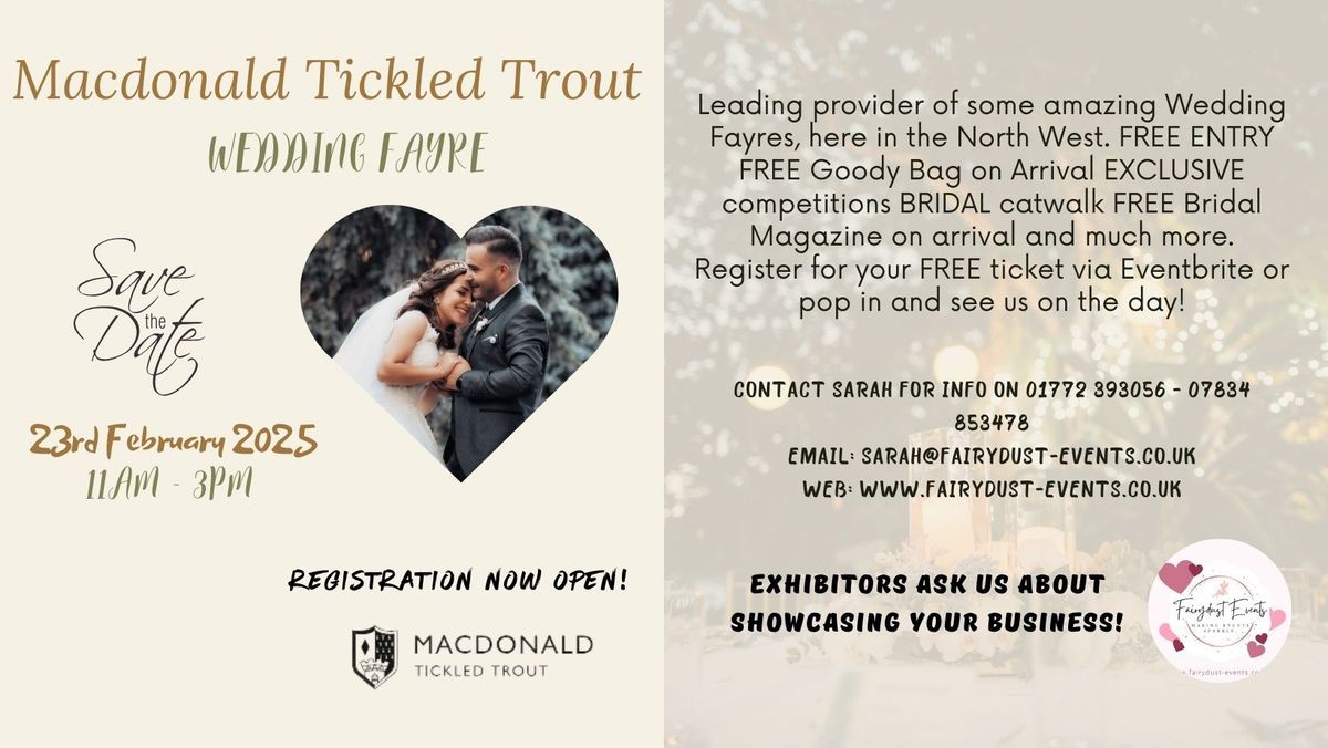 Wedding Fayre @ Tickled Trout Hotel