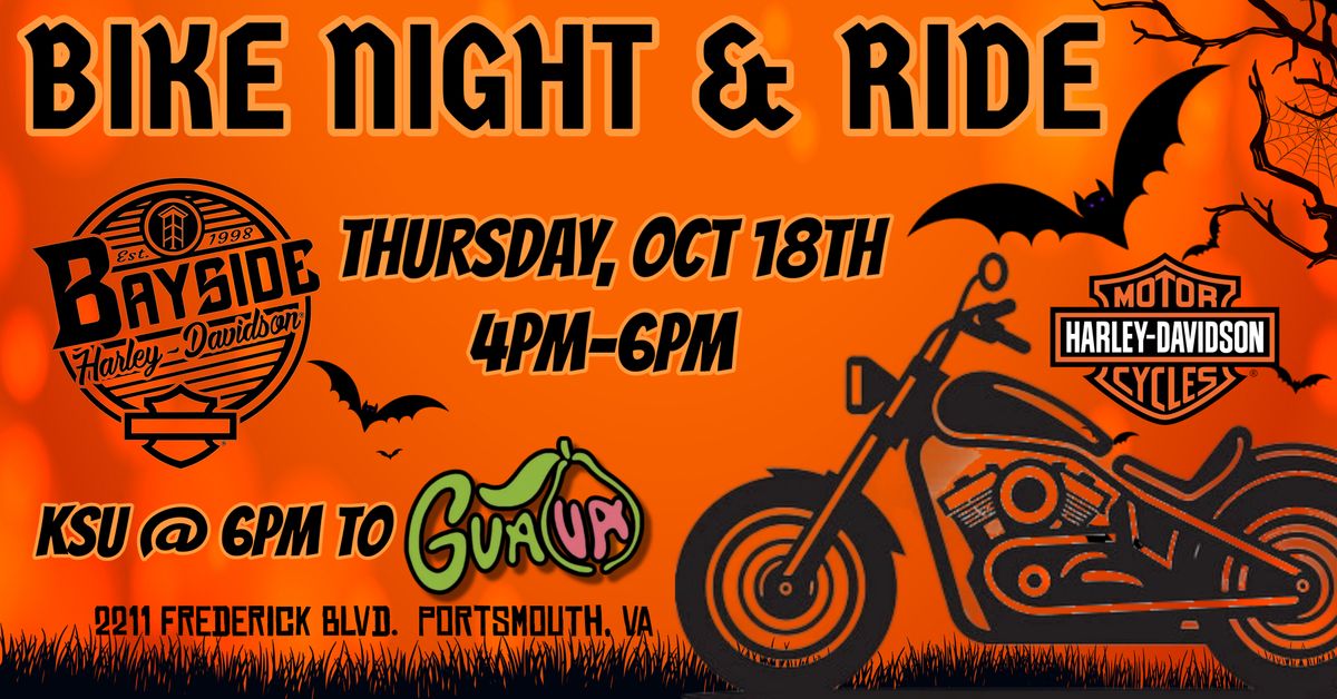 BAYSIDE'S BIKE NIGHT & RIDE 