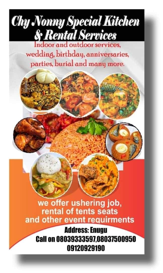 Chy Nonny Special Kitchen and Rental Services 