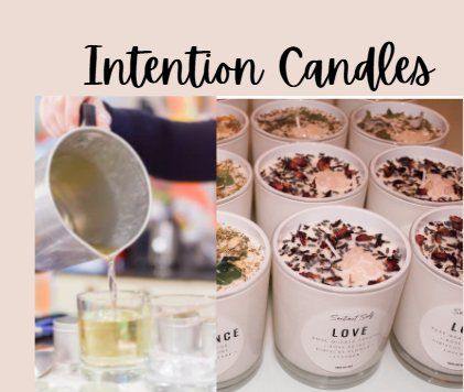 Sip & Pour: Set of 2 Intention Candles 