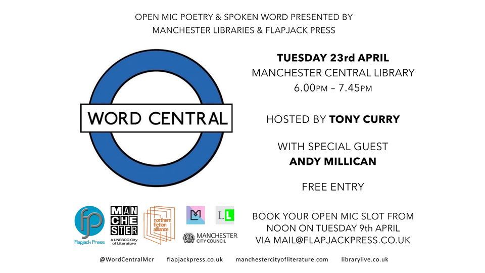 Word Central with special guest Andy Millican