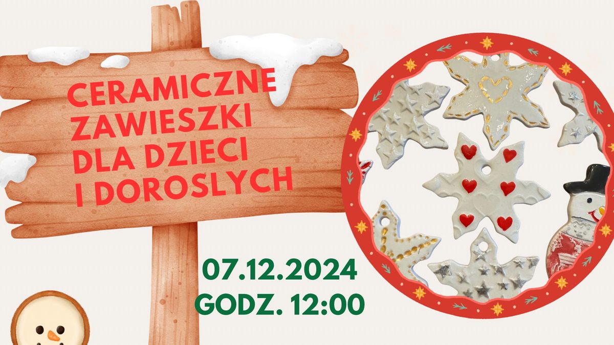 Ceramiczne zawieszki dla dzieci i doros\u0142ych 