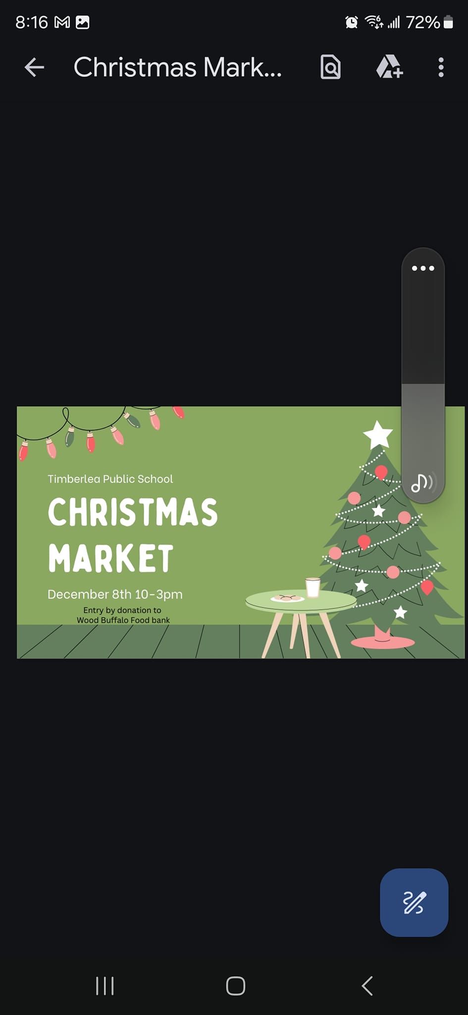 Timberlea Public School Christmas Market