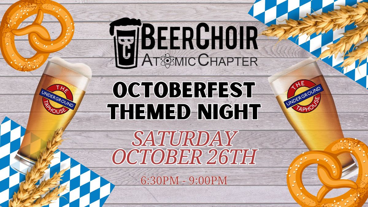 BEER CHOIR - OCTOBERFEST THEMED NIGHT OF SINGING