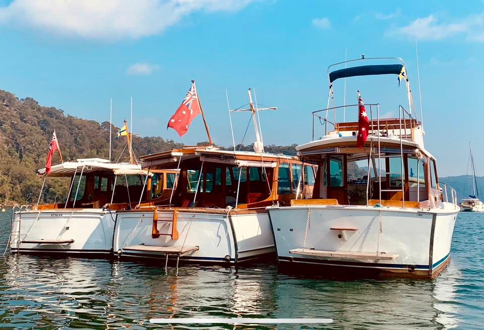 Halvorsen Craft Centenary Flotilla - Cowan Waters NSW 