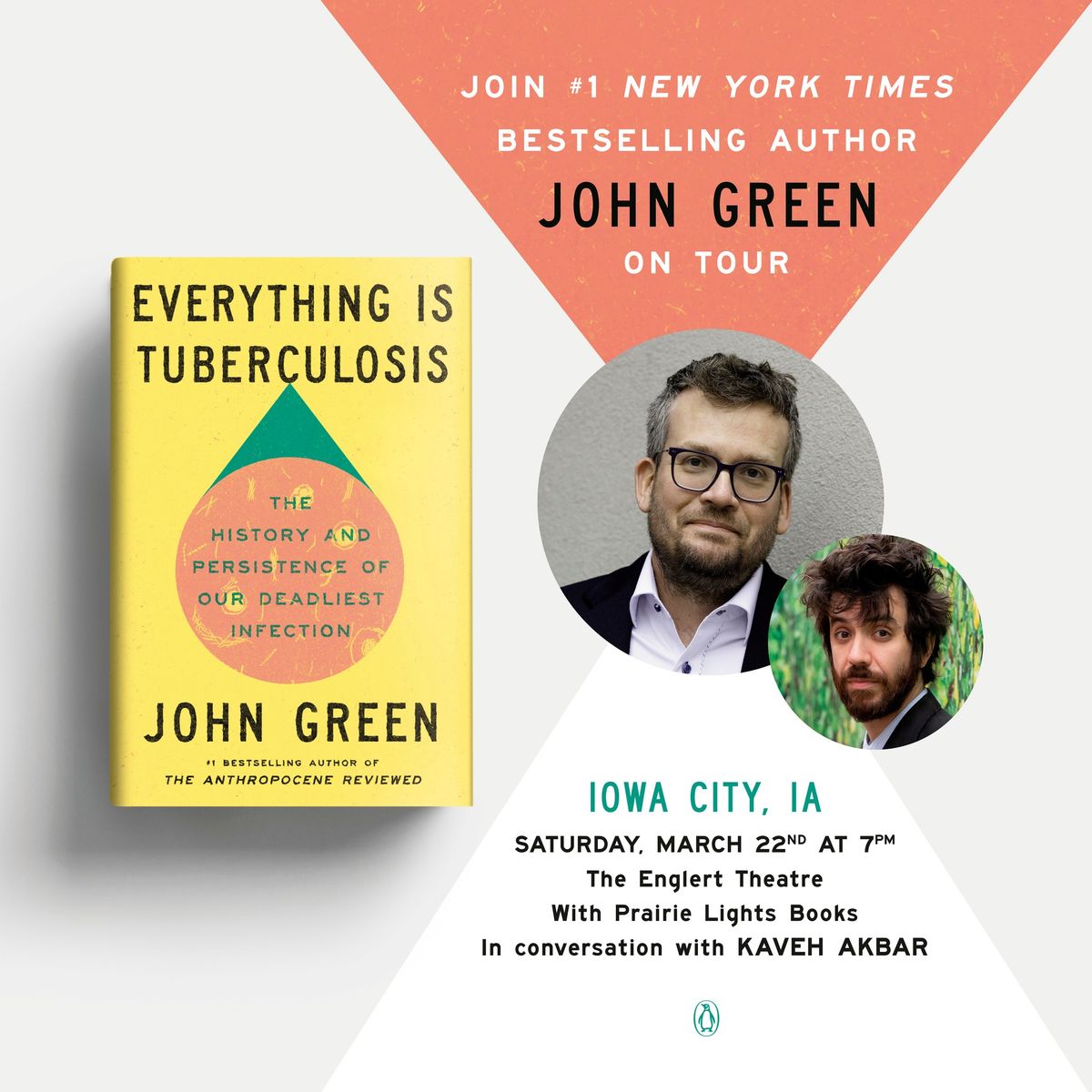 [SOLD OUT!] An Evening with John Green- Everything is Tuberculosis