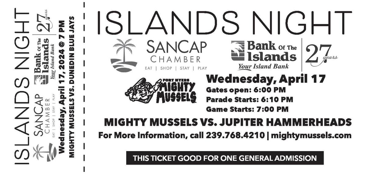 Fort Myers Mighty Mussels vs. Jupiter Hammerheads