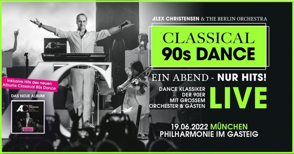 Alex Christensen & The Berlin Orchestra | M\u00fcnchen Ersatztermin