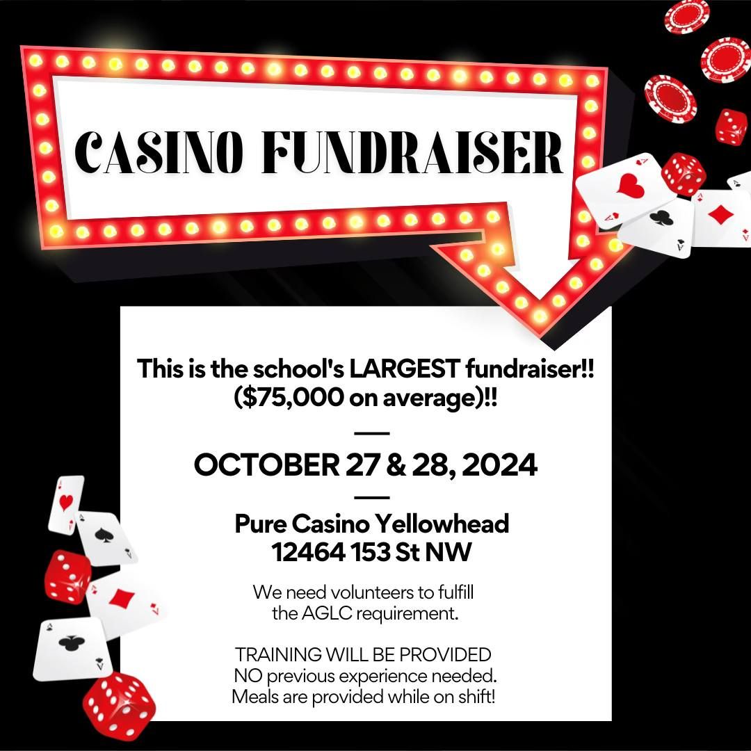 CASINO!! We Need Volunteers!!