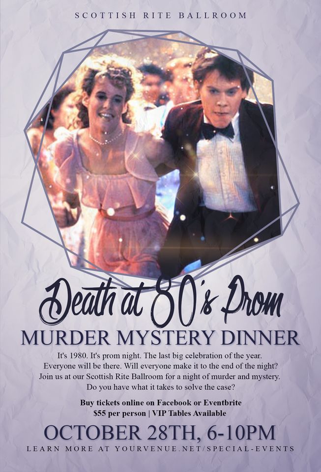 Death at 80's Prom | Murder Mystery Dinner