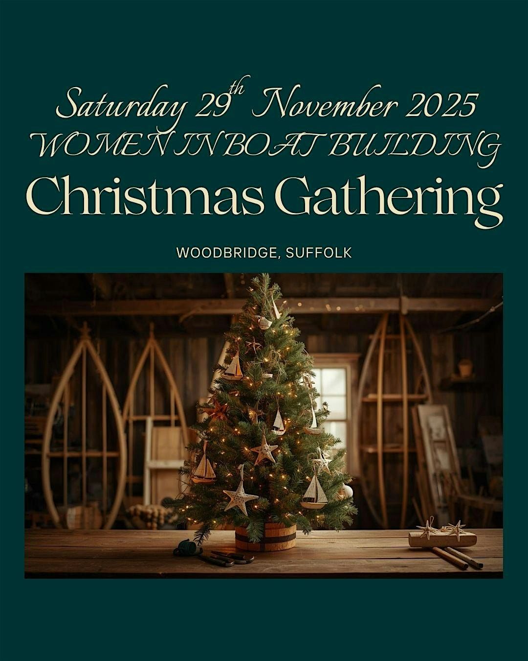 Women in Boat Building Christmas Gathering 2025 - Woodbridge