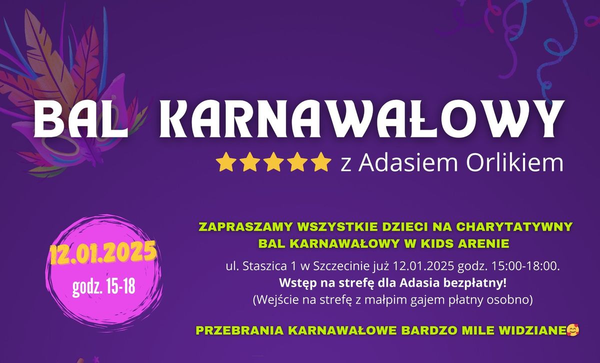 bal karnawa\u0142owy z Adasiem