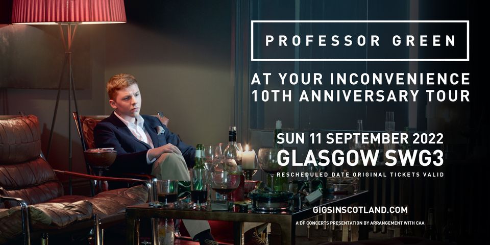 Professor Green | SWG3, Glasgow