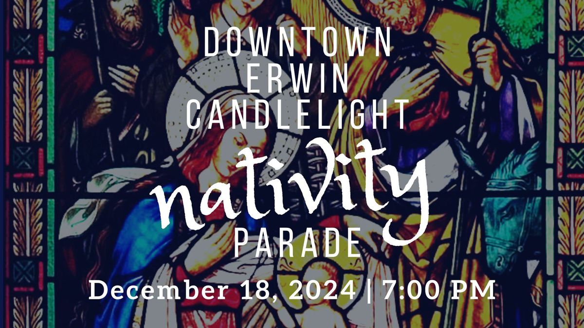 Erwin Candlelight Nativity Parade