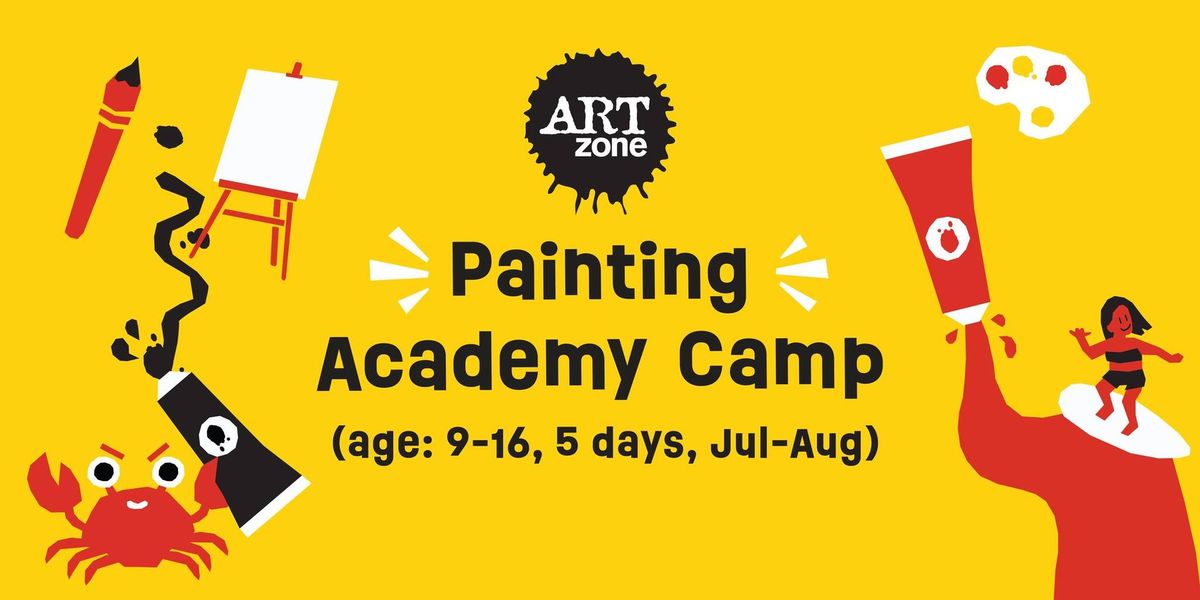 Artzone Painting Academy Camp: 1-5 July 2024