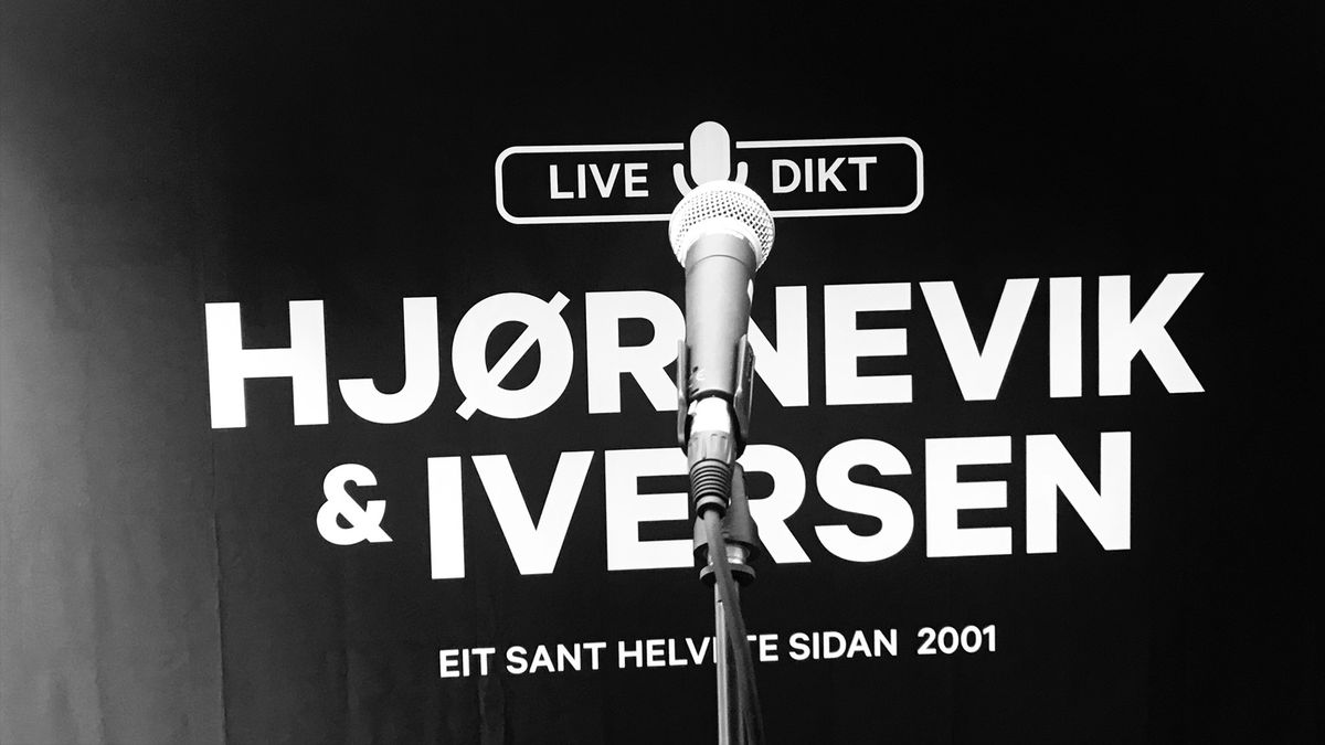 Dikt Live - Med Jon Hj\u00f8rnevik og Dagfinn Iversen