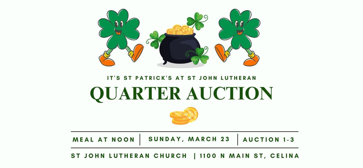 St John Lutheran, Celina - 2025 Youth Quarter Auction