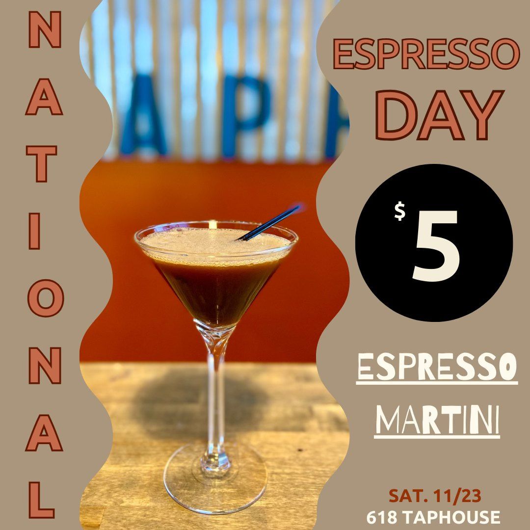 National Espresso Day!