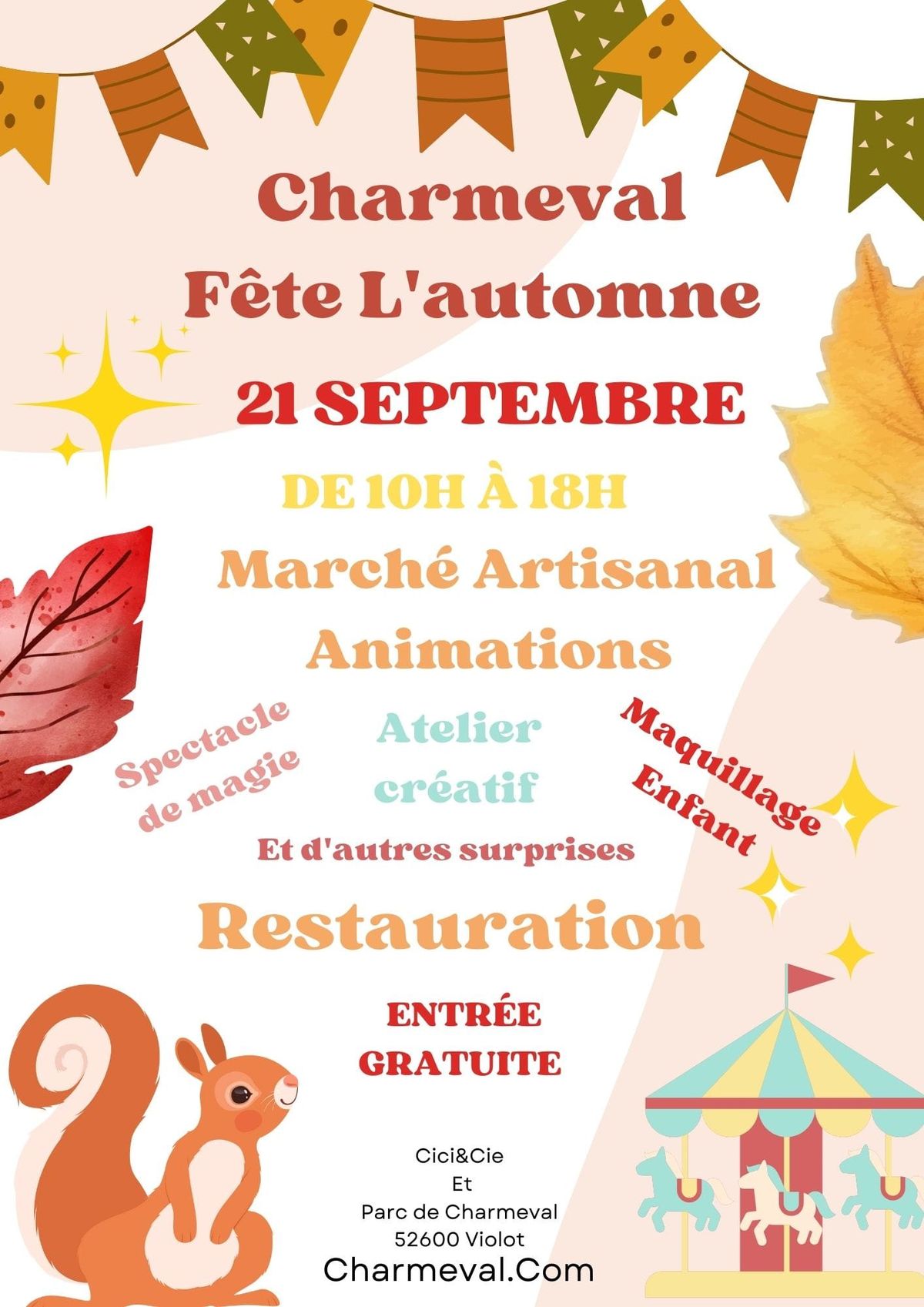 F\u00eate de l'automne \u00e0 Charmeval 