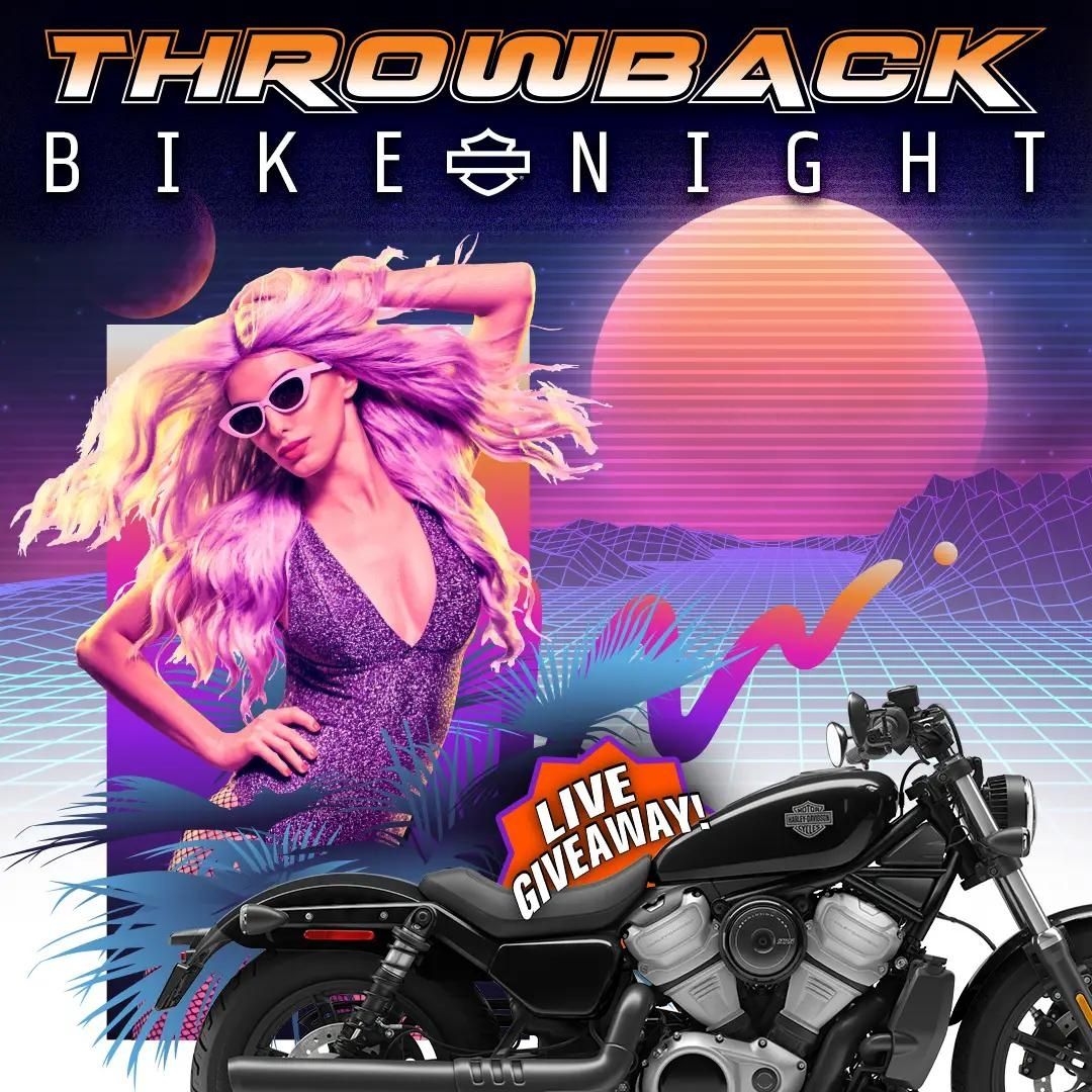 80's Throwback Bike Night + Key to Freedom Giveaway