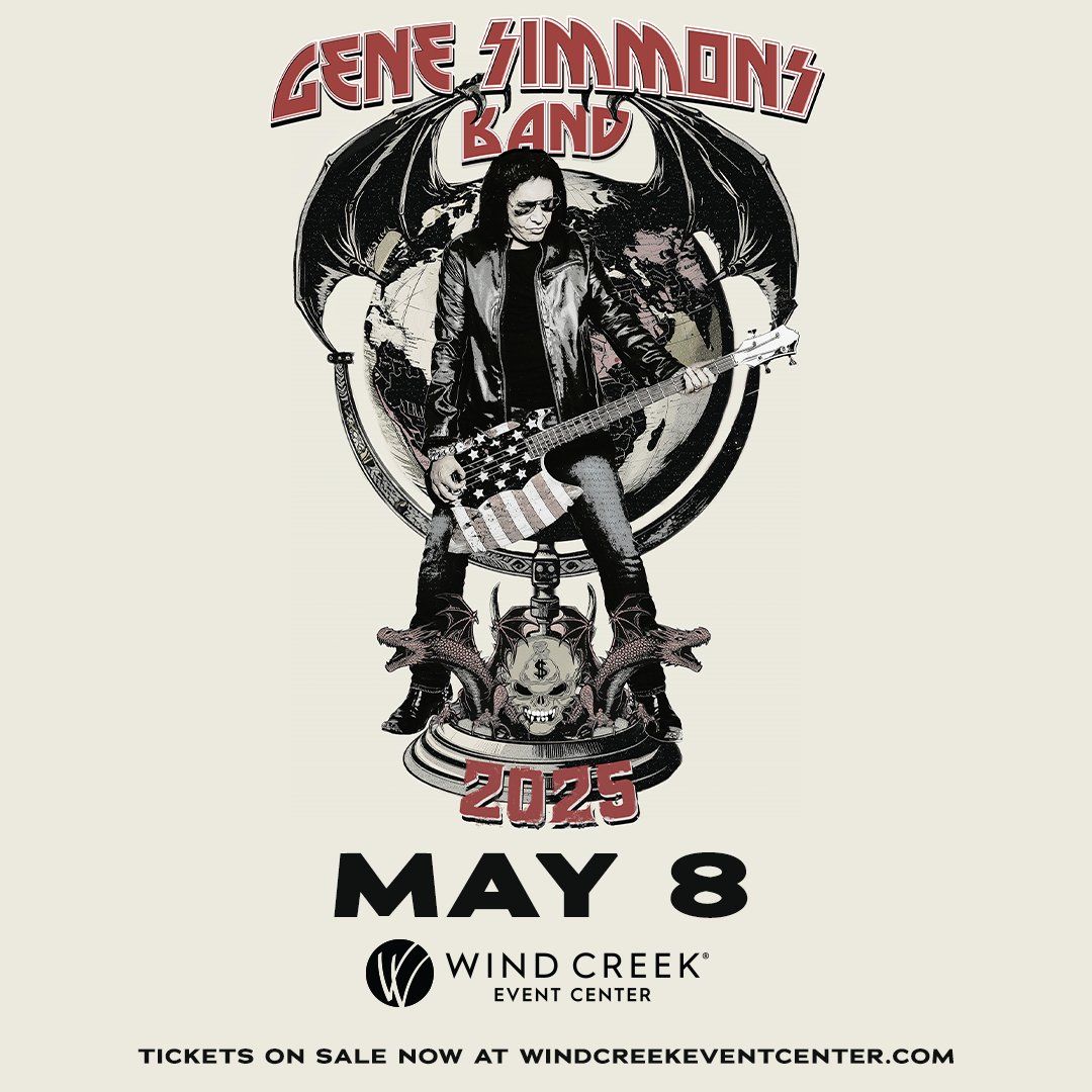 Gene Simmons at Wind Creek Event Center